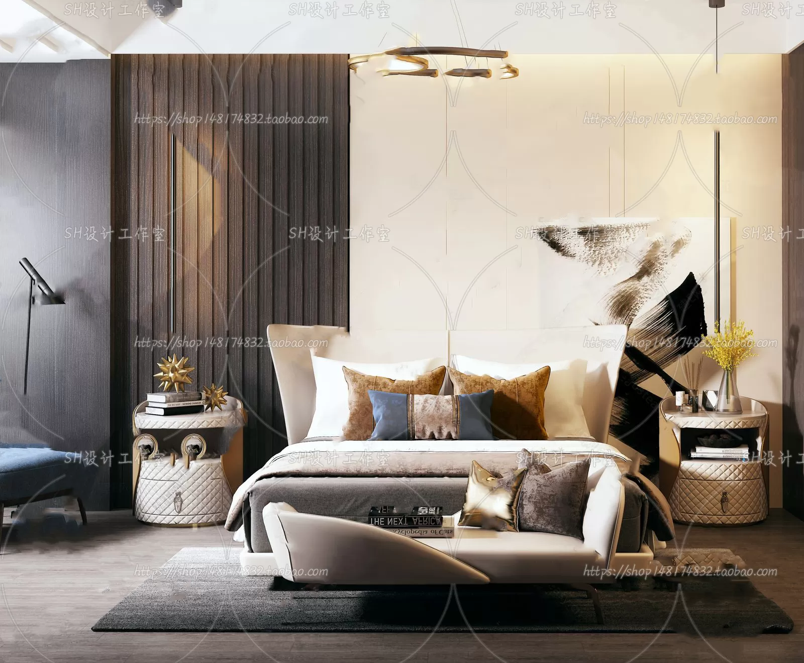 Bed – 3D Models – 1537 Bed – 3D Models – 1537