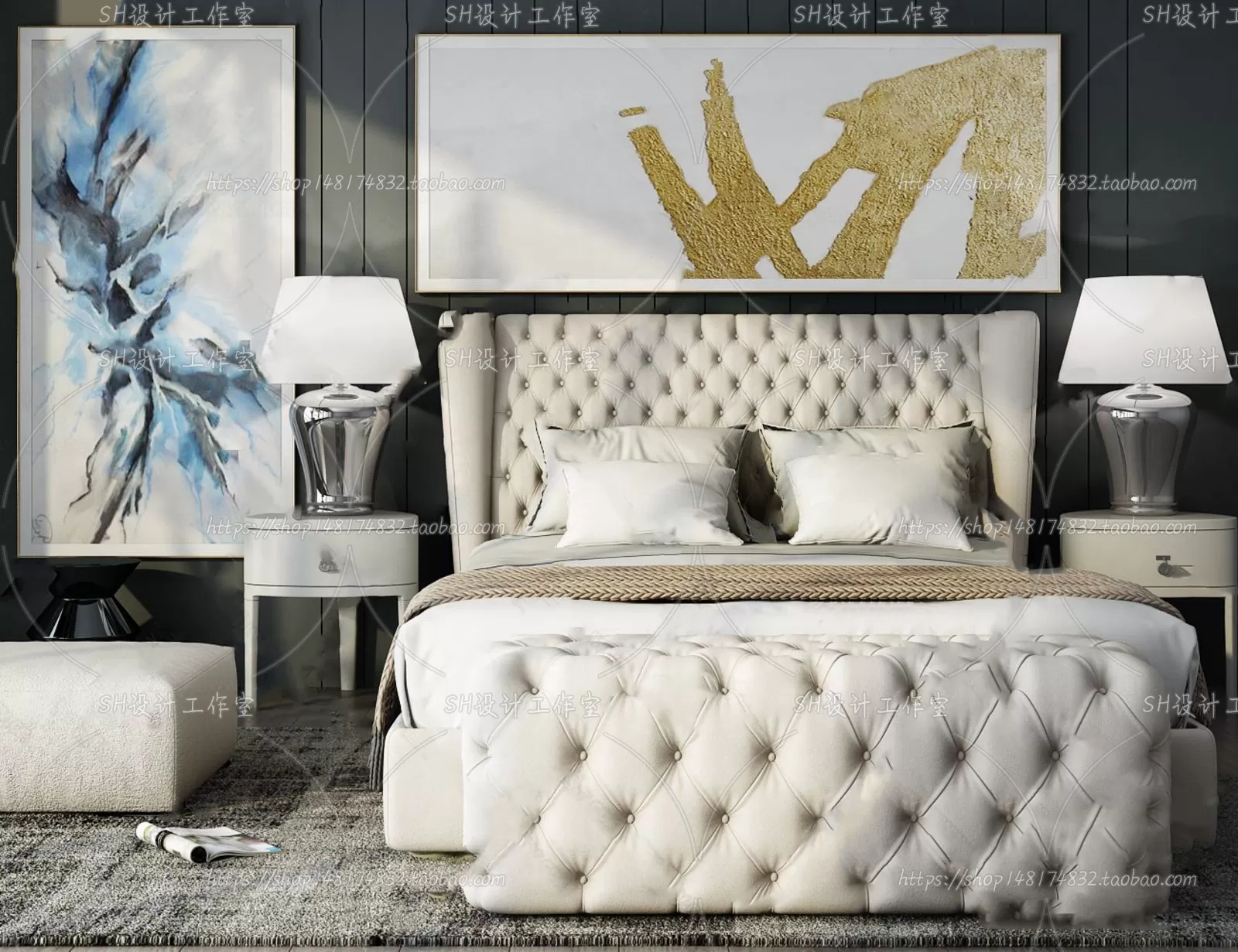 Bed – 3D Models – 1541 Bed – 3D Models – 1541