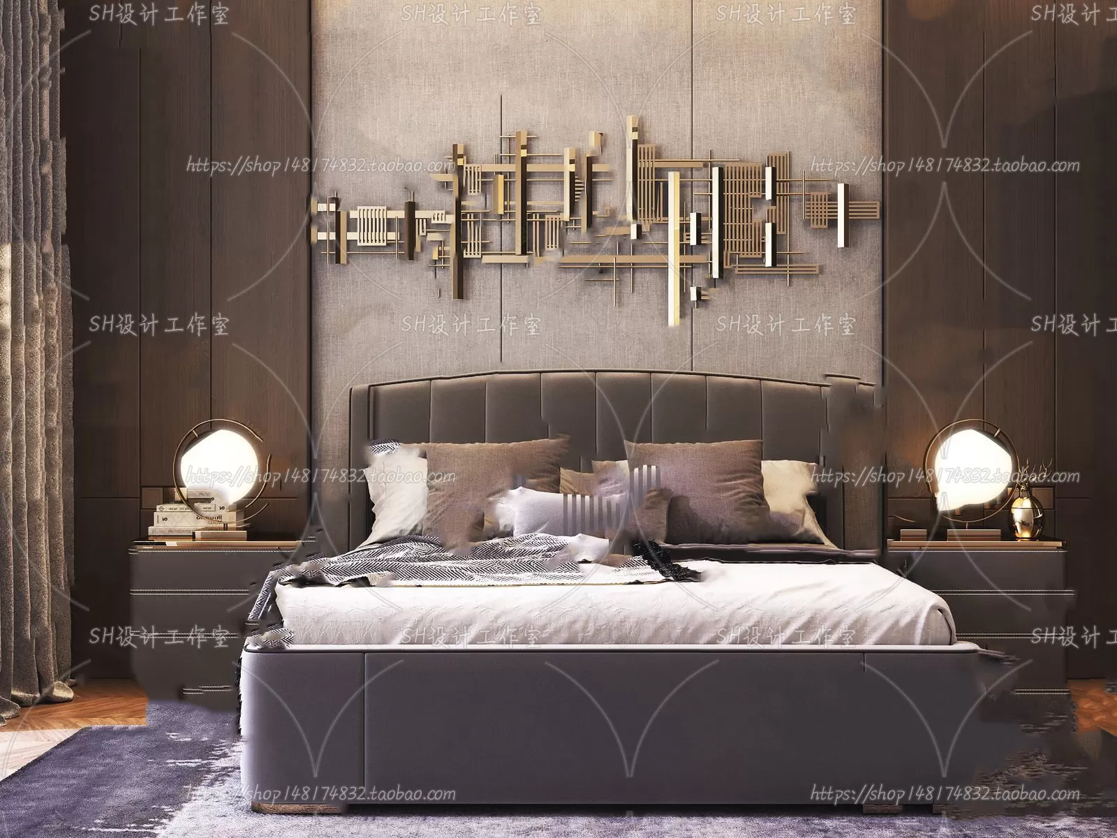 Bed – 3D Models – 1544 Bed – 3D Models – 1544