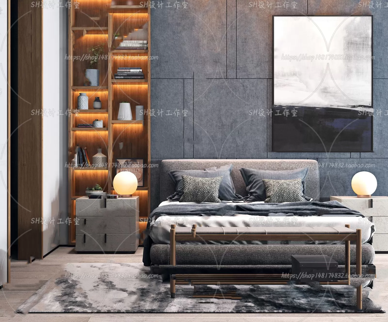 Bed – 3D Models – 1548 Bed – 3D Models – 1548