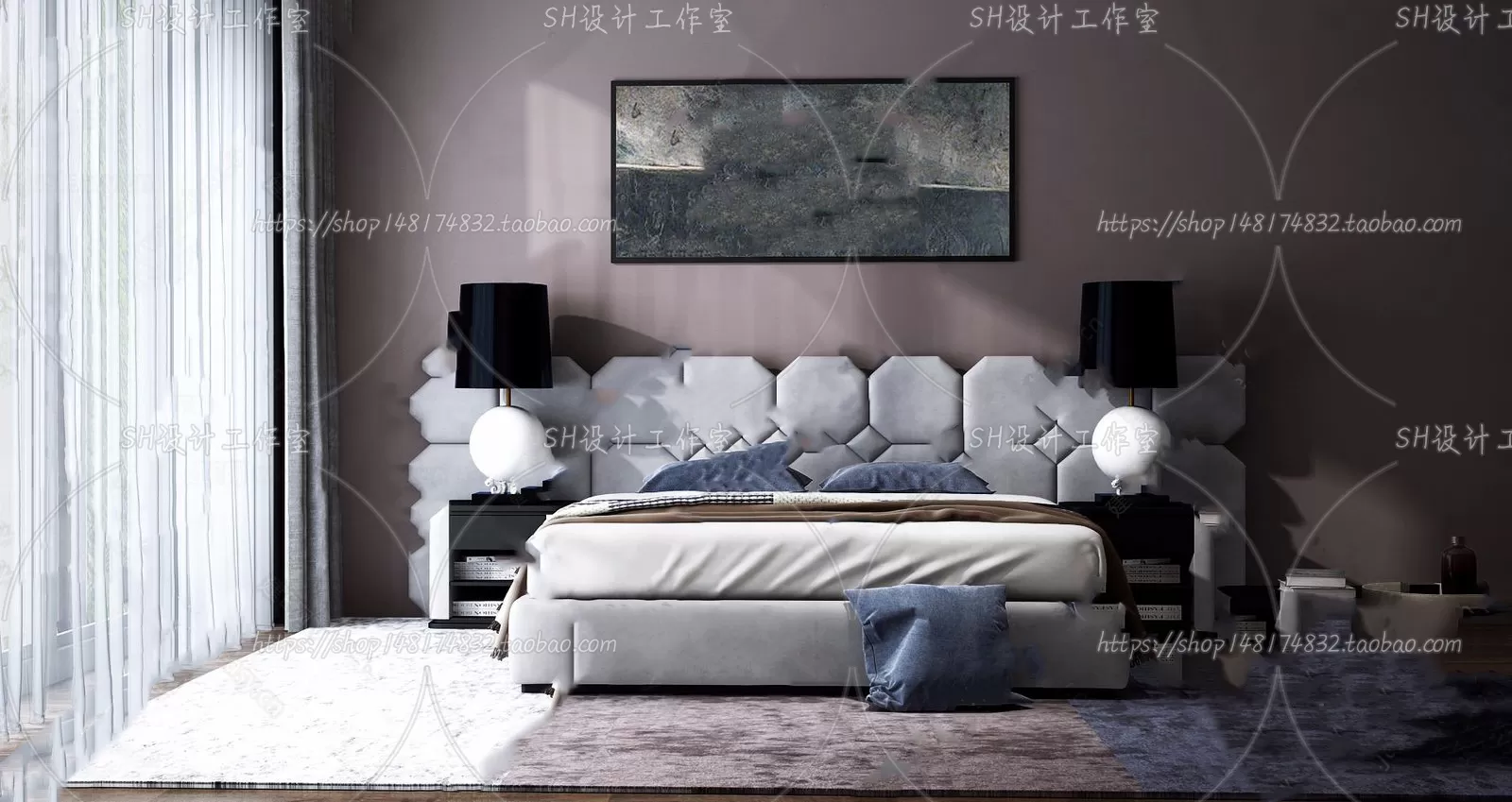 Bed – 3D Models – 1551 Bed – 3D Models – 1551