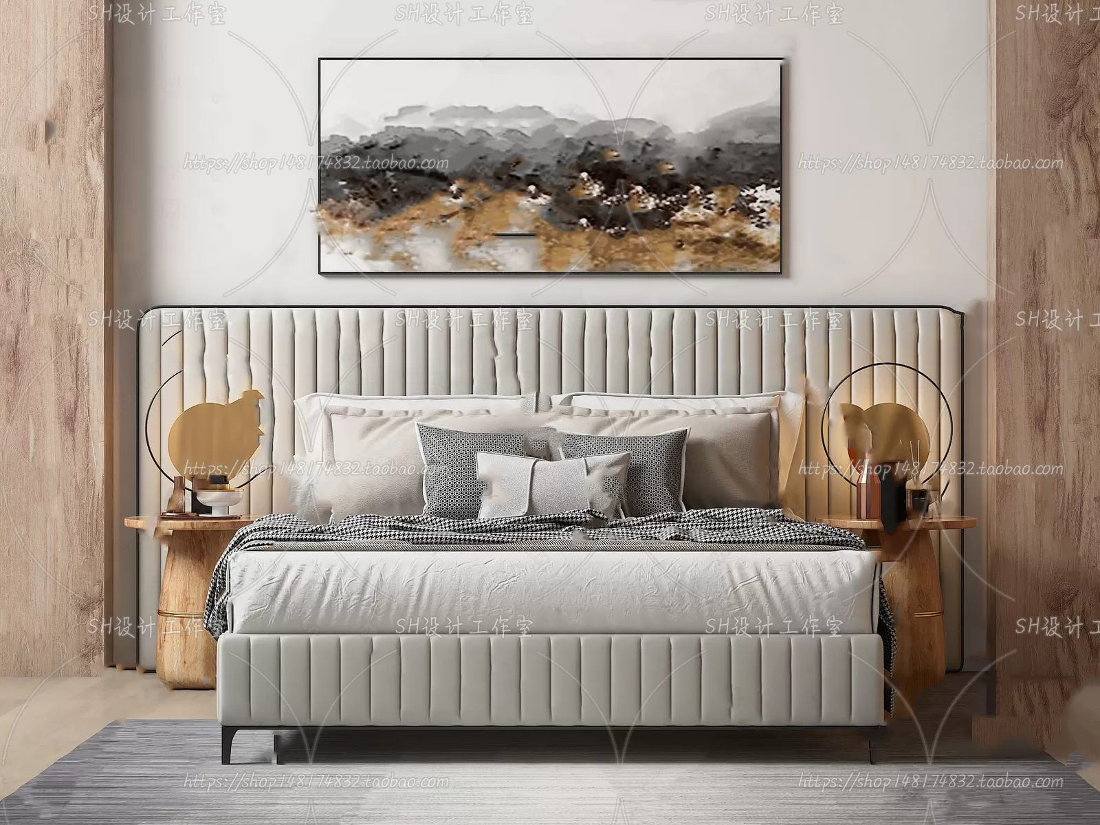 Bed – 3D Models – 1553 Bed – 3D Models – 1553