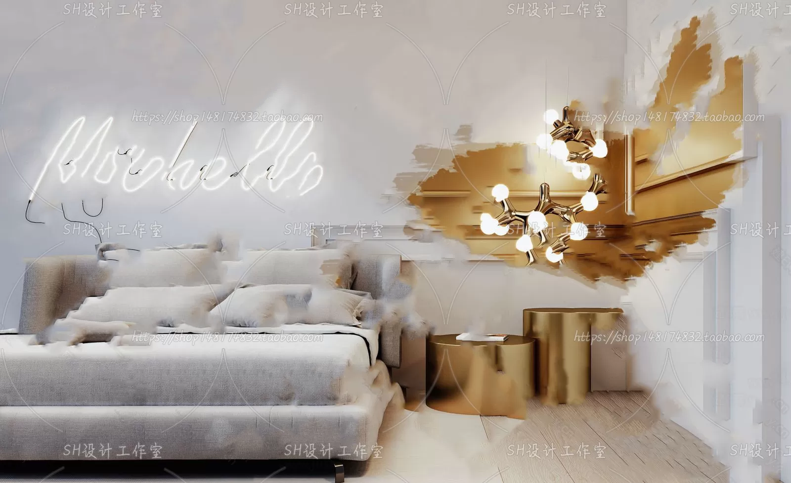 Bed – 3D Models – 1554 Bed – 3D Models – 1554