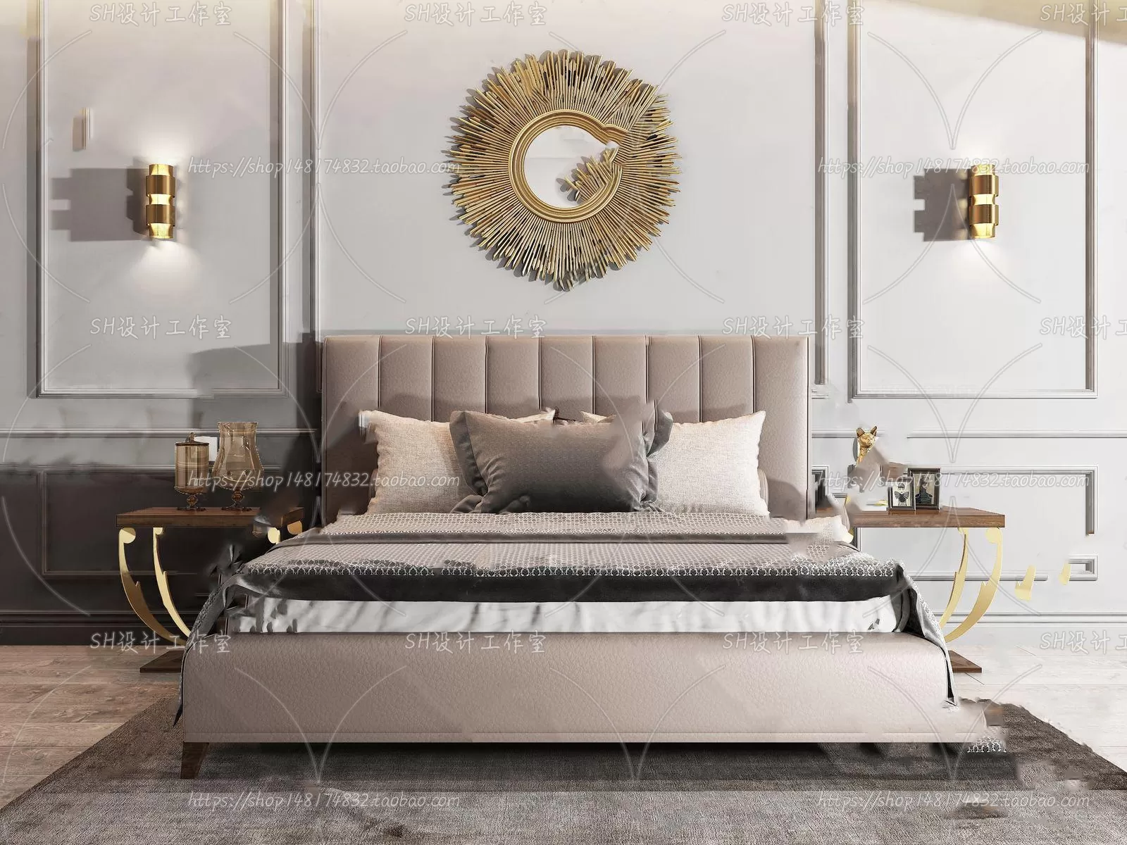 Bed – 3D Models – 1561 Bed – 3D Models – 1561