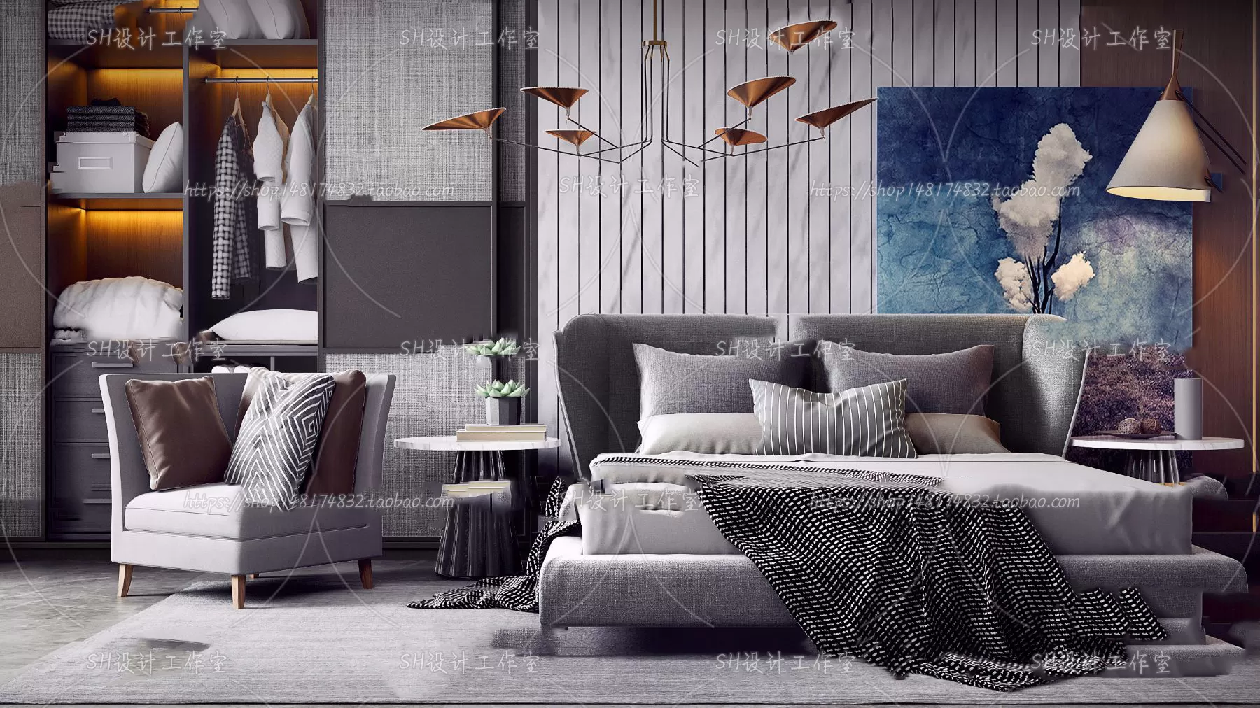 Bed – 3D Models – 1564 Bed – 3D Models – 1564