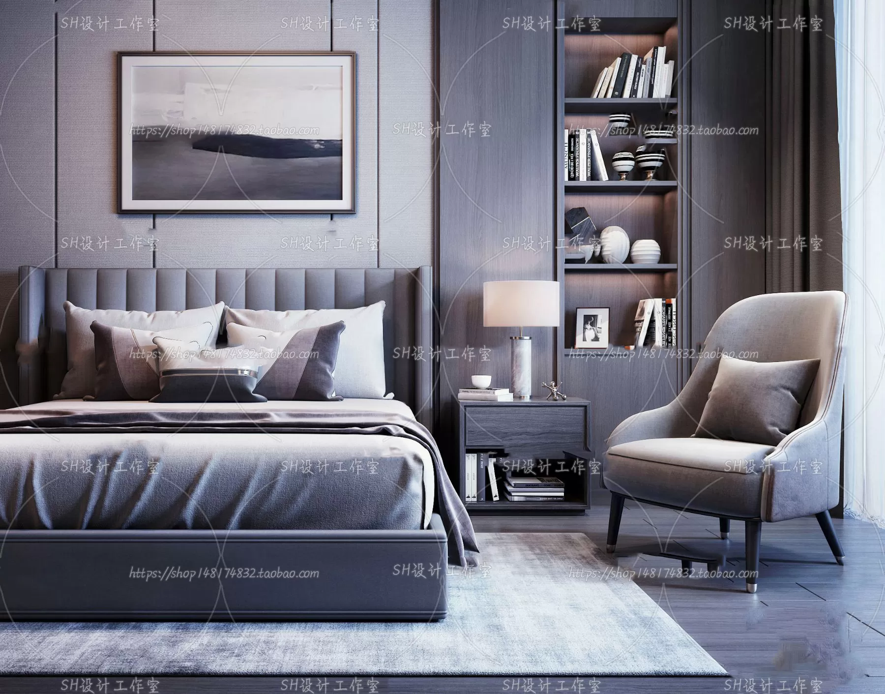 Bed – 3D Models – 1569 Bed – 3D Models – 1569