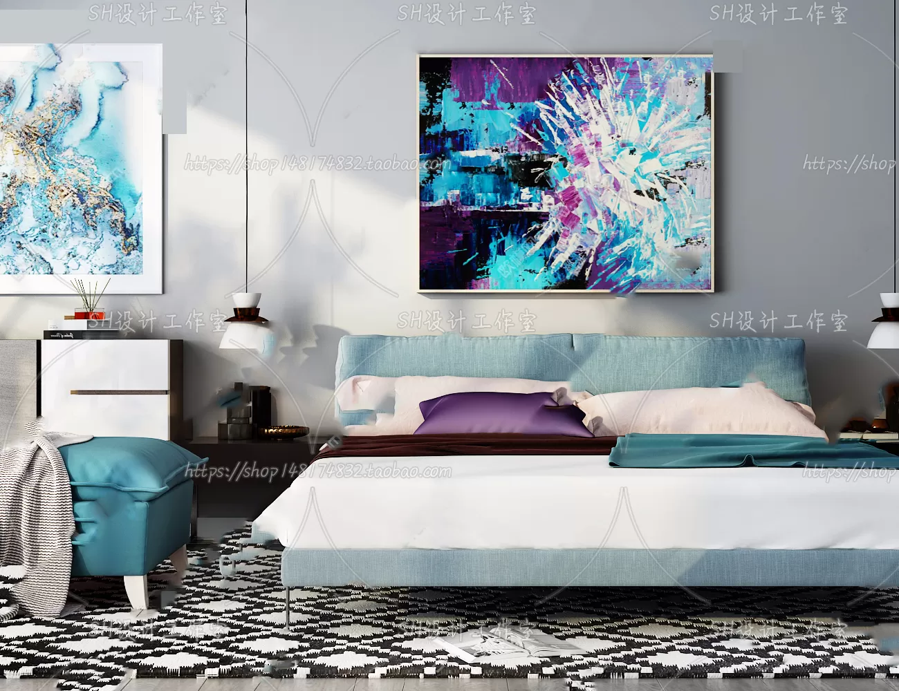 Bed – 3D Models – 1571 Bed – 3D Models – 1571