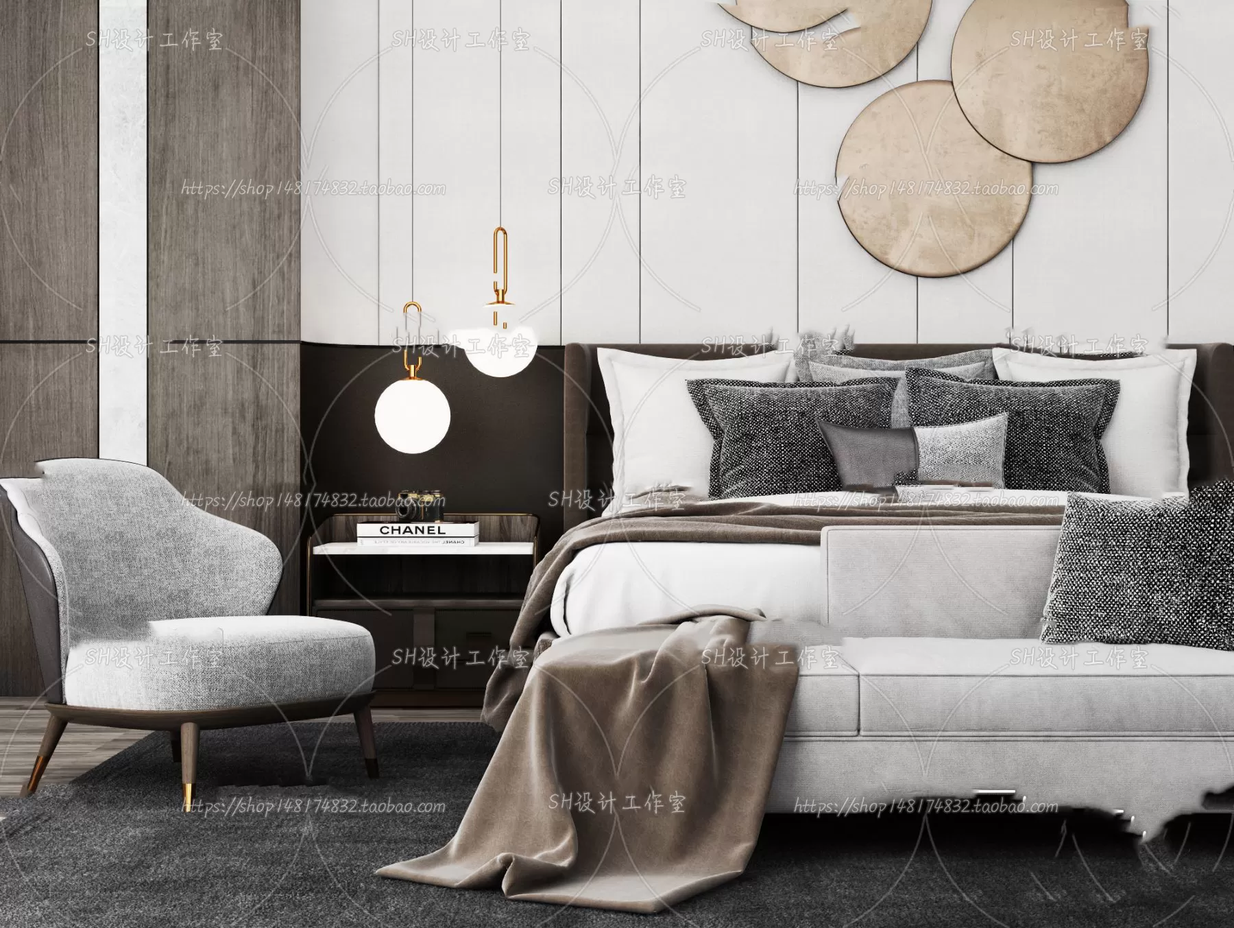 Bed – 3D Models – 1574 Bed – 3D Models – 1574