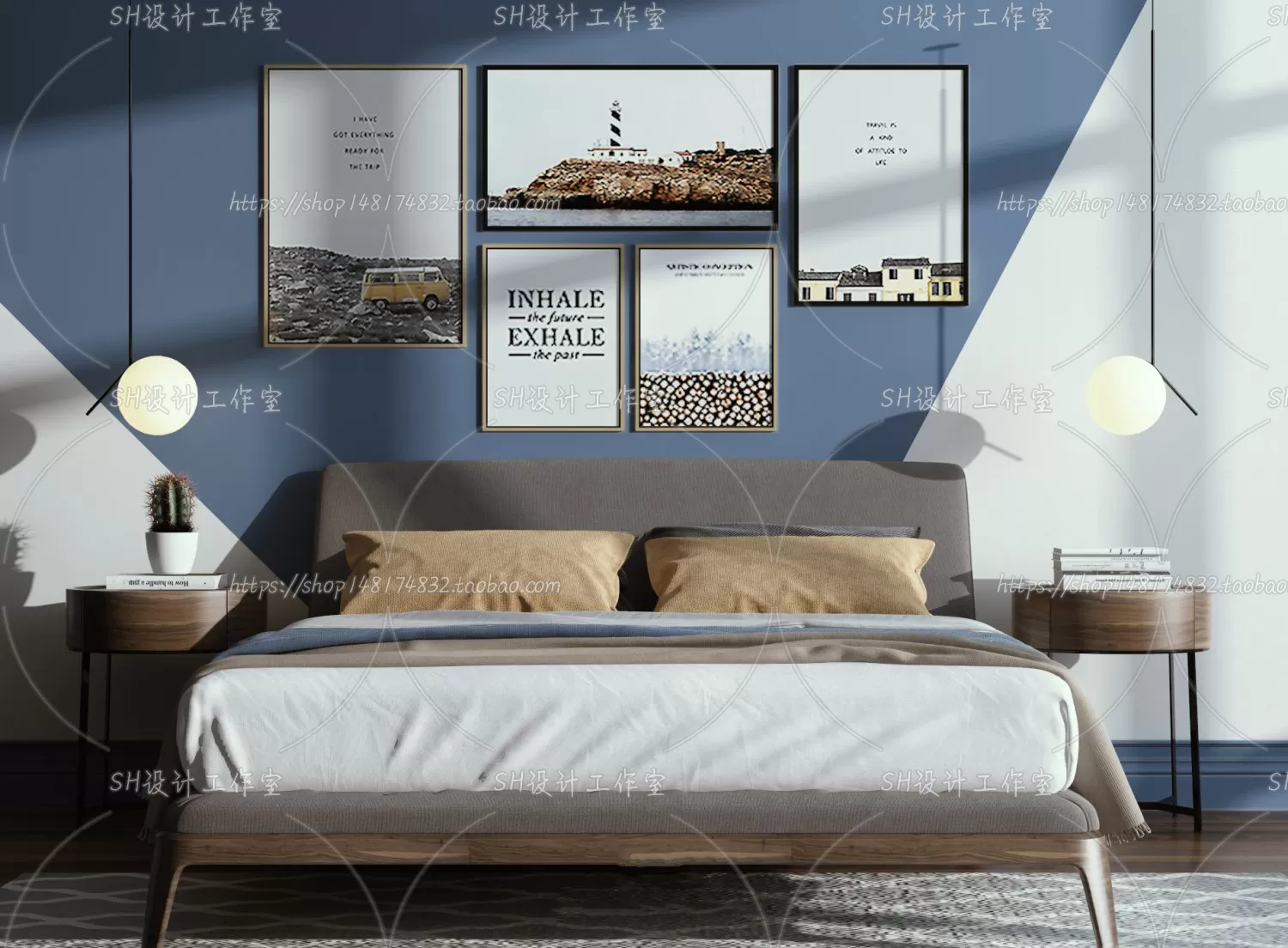 Bed – 3D Models – 1588