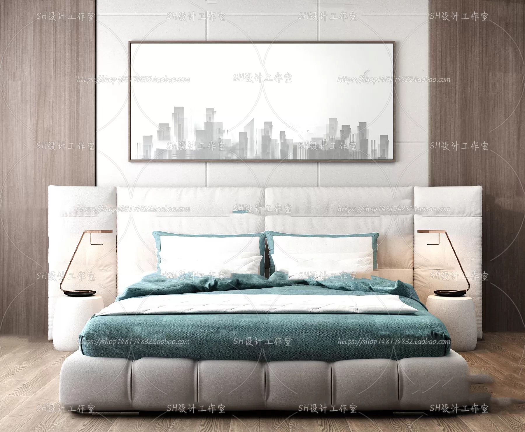 Bed – 3D Models – 1605