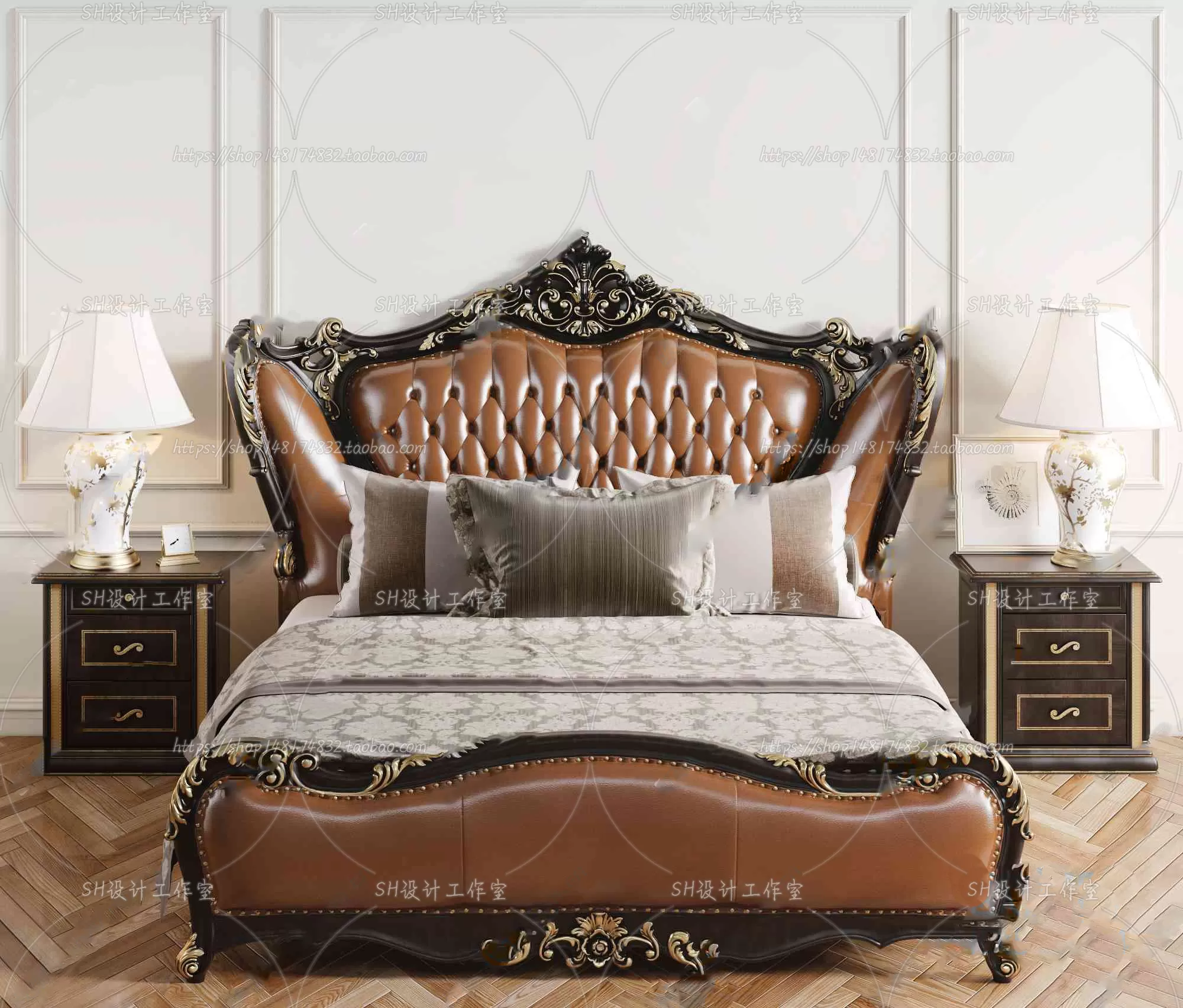 Bed – 3D Models – 1629
