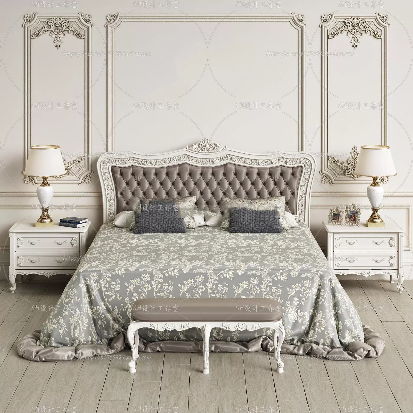 Bed – 3D Models – 1633