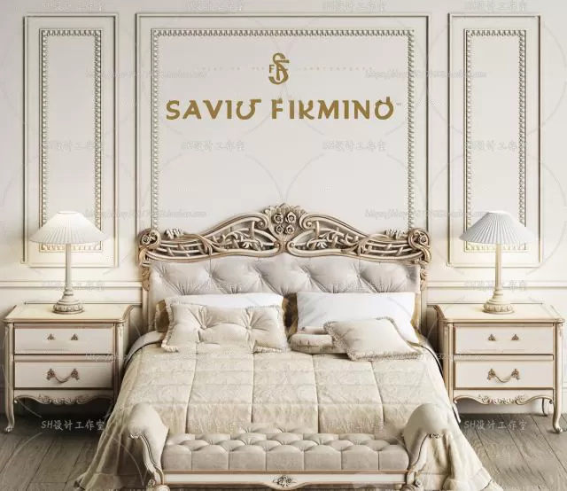 Bed – 3D Models – 1638