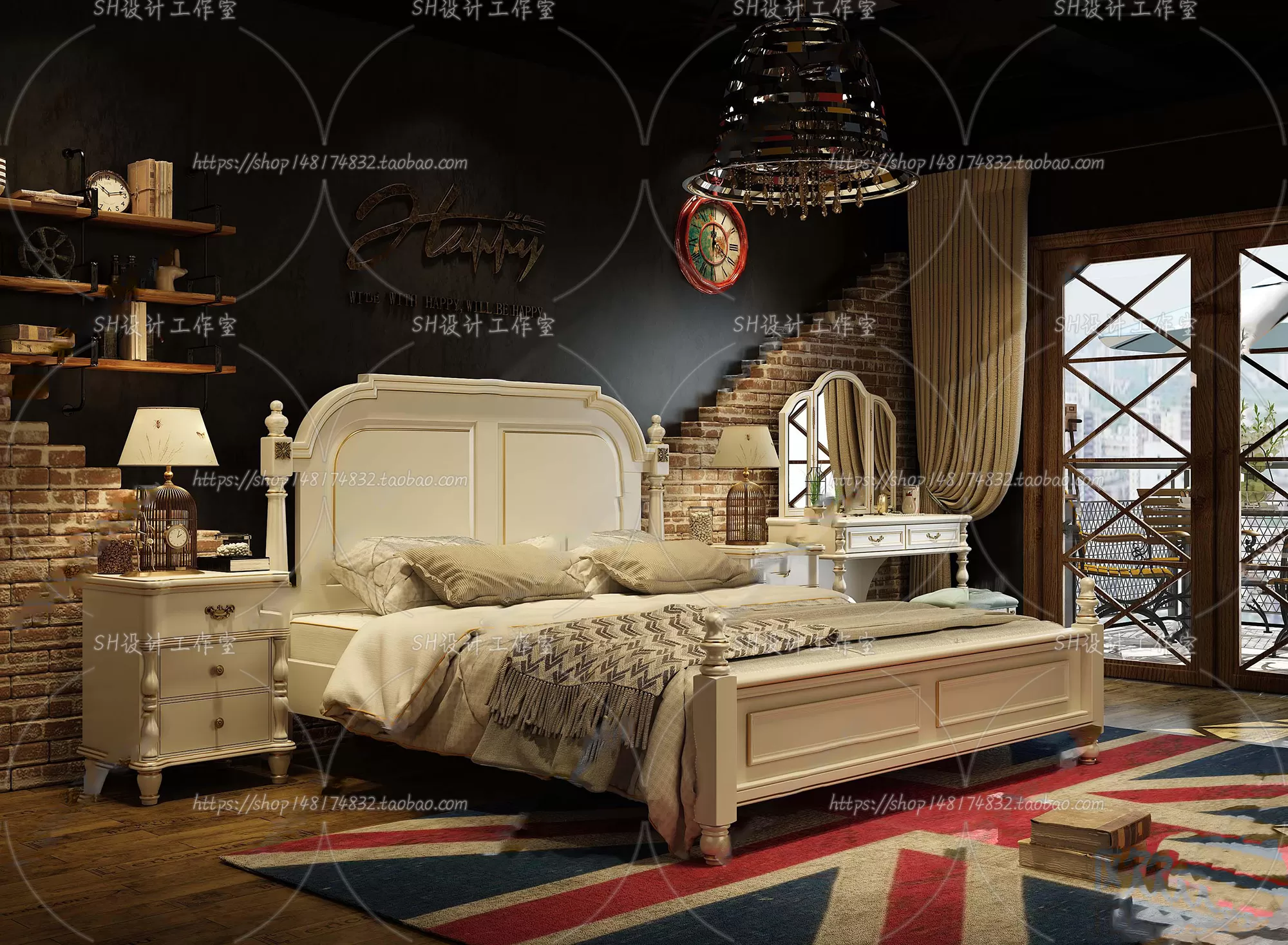 Bed – 3D Models – 1660