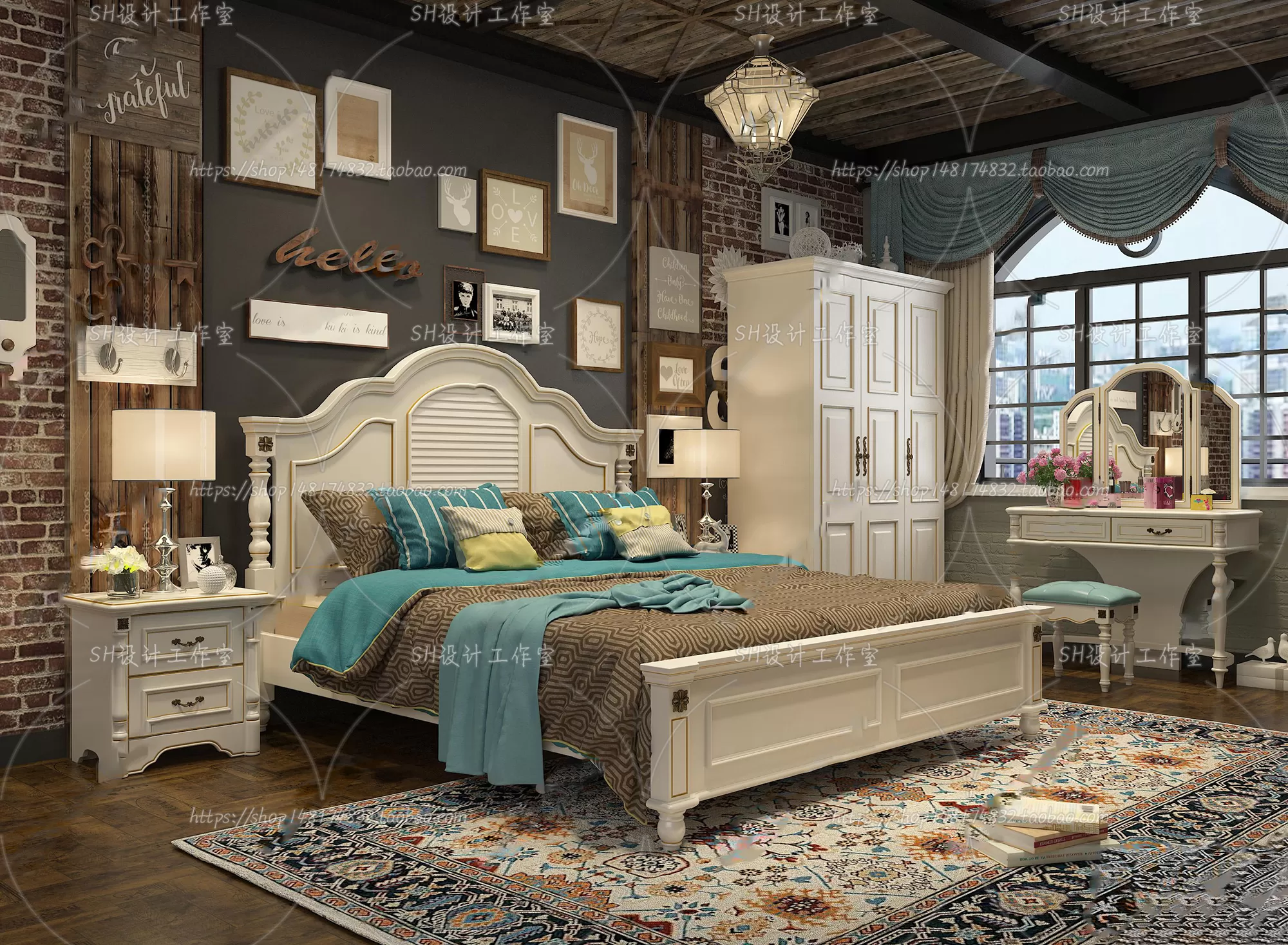 Bed – 3D Models – 1661