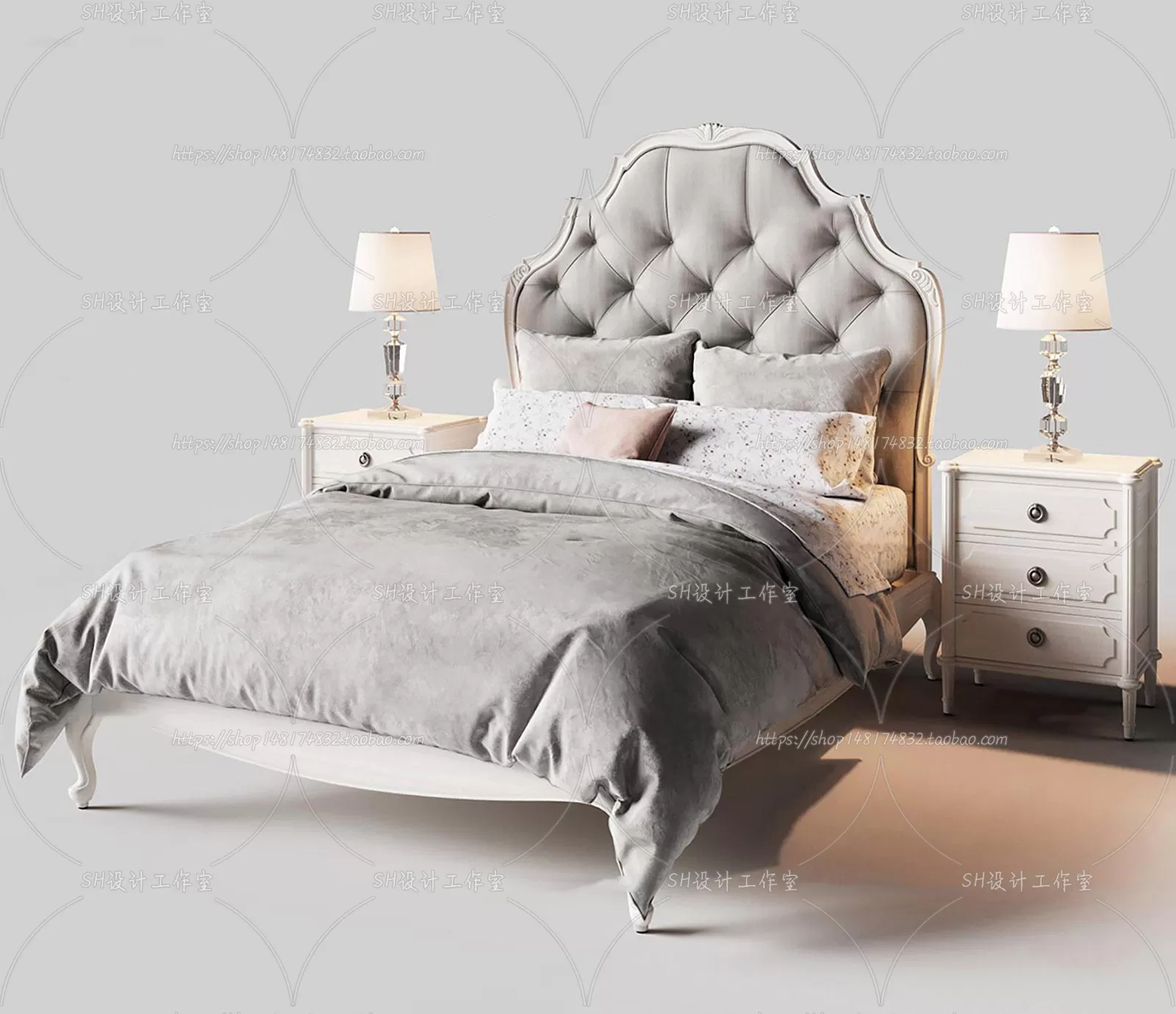 Bed – 3D Models – 1681