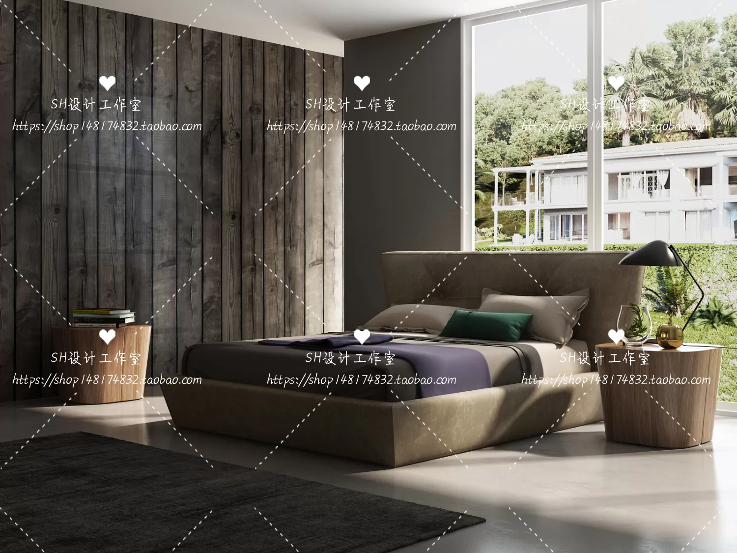 Bed – 3D Models – 1759