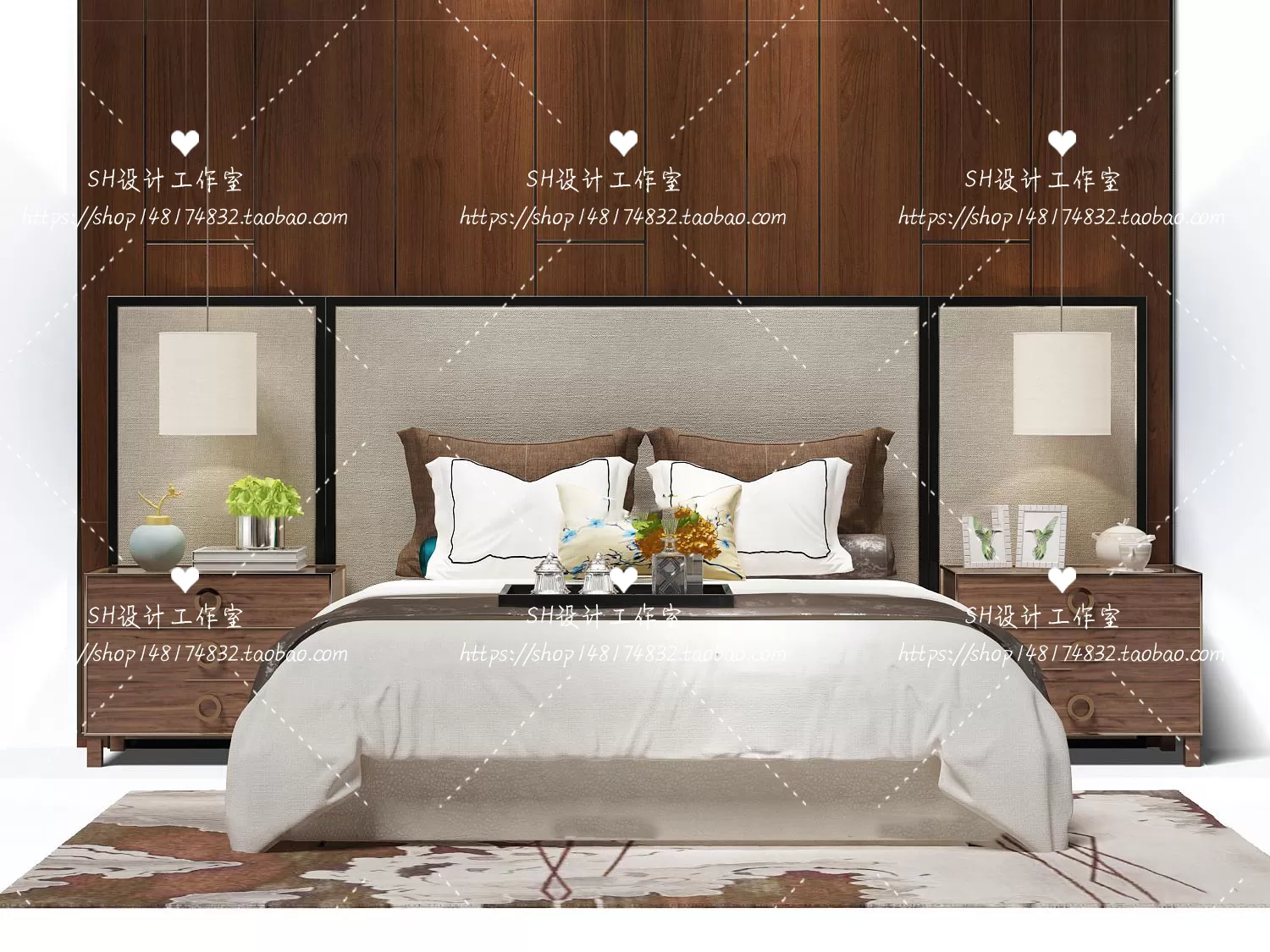 Bed – 3D Models – 1799