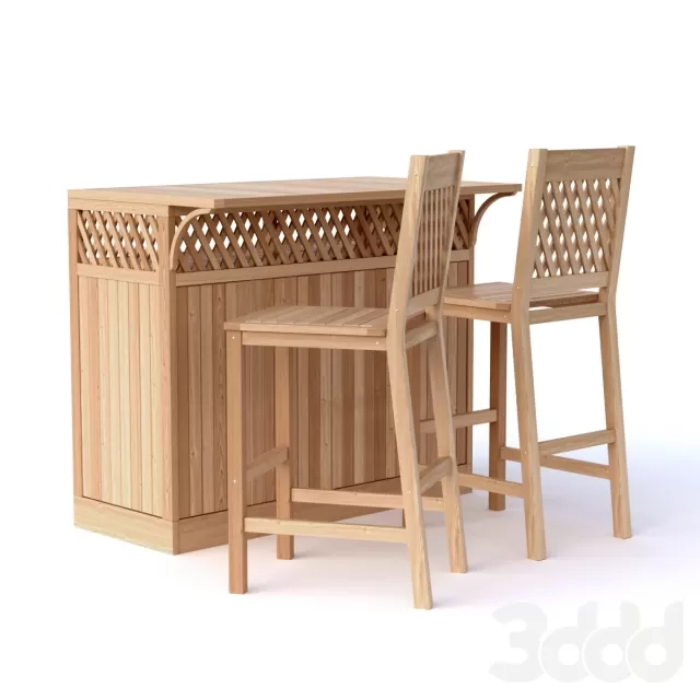 Atherton Trellis Bar – 206643