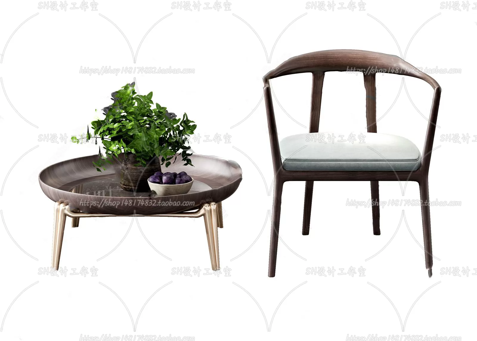 Chair – Single Chair 3D Models – 1950 Chair – Single Chair 3D Models – 1950