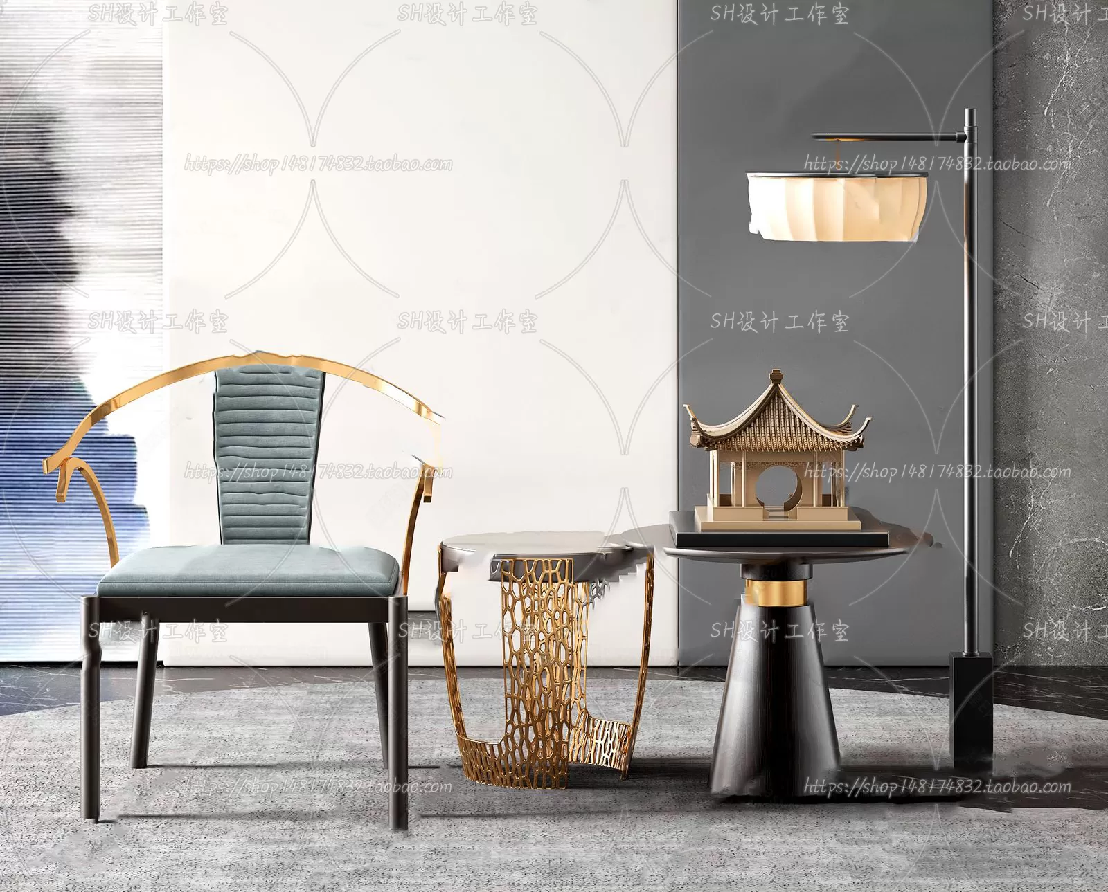 Chair – Single Chair 3D Models – 1952 Chair – Single Chair 3D Models – 1952