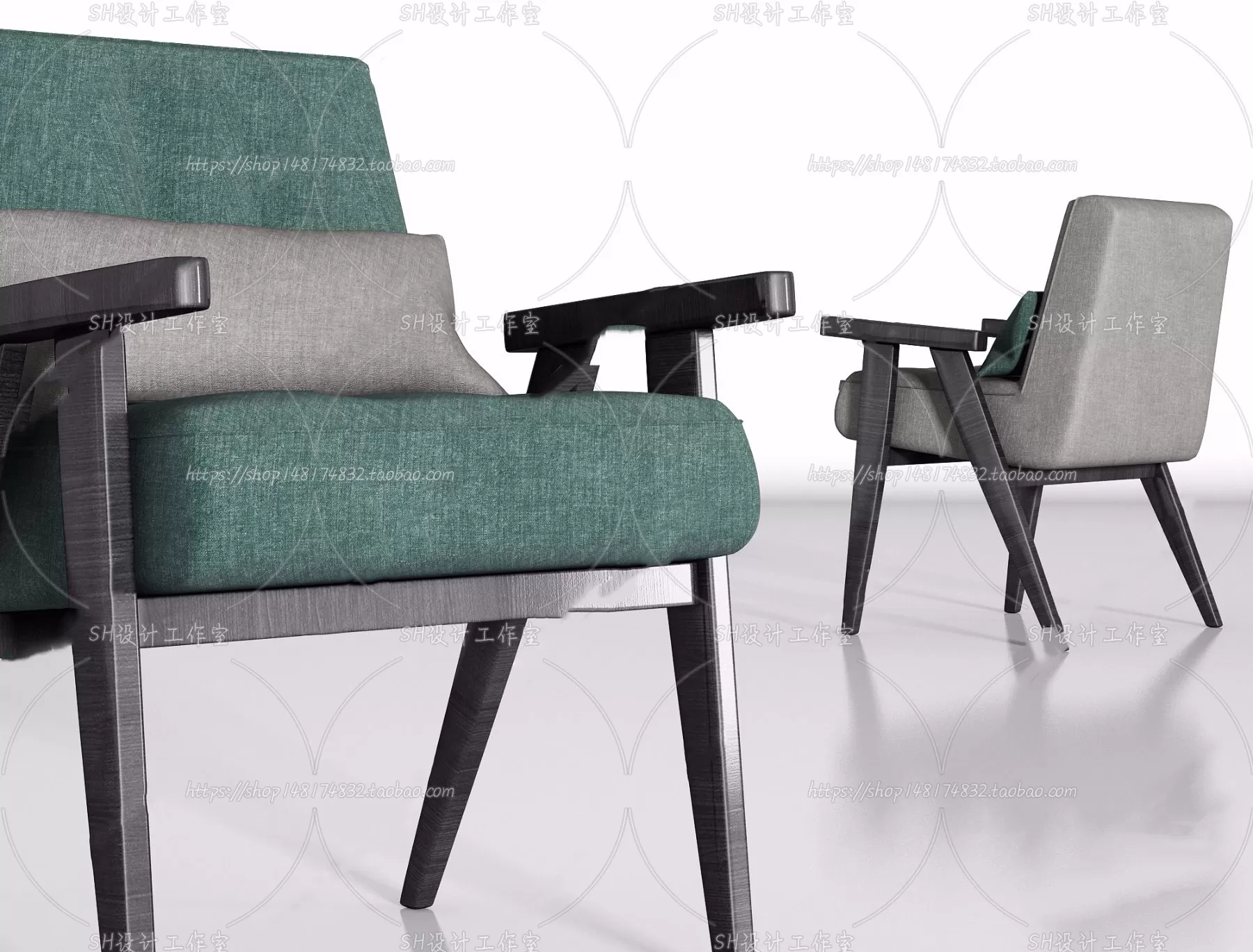 Chair – Single Chair 3D Models – 1957 Chair – Single Chair 3D Models – 1957