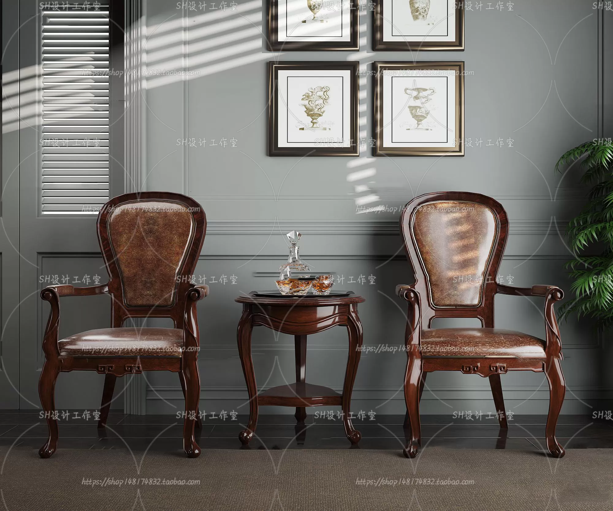 Chair – Single Chair 3D Models – 1960 Chair – Single Chair 3D Models – 1960