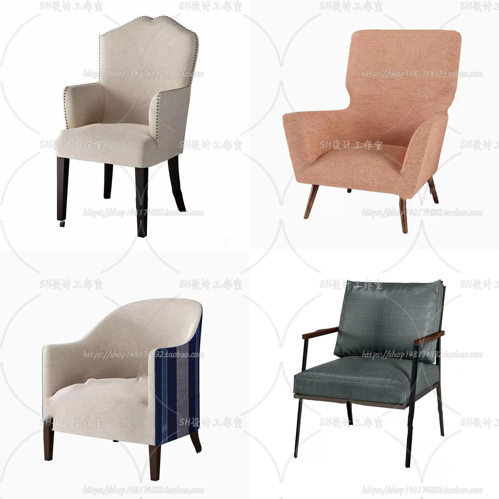 Chair – Single Chair 3D Models – 1997 Chair – Single Chair 3D Models – 1997