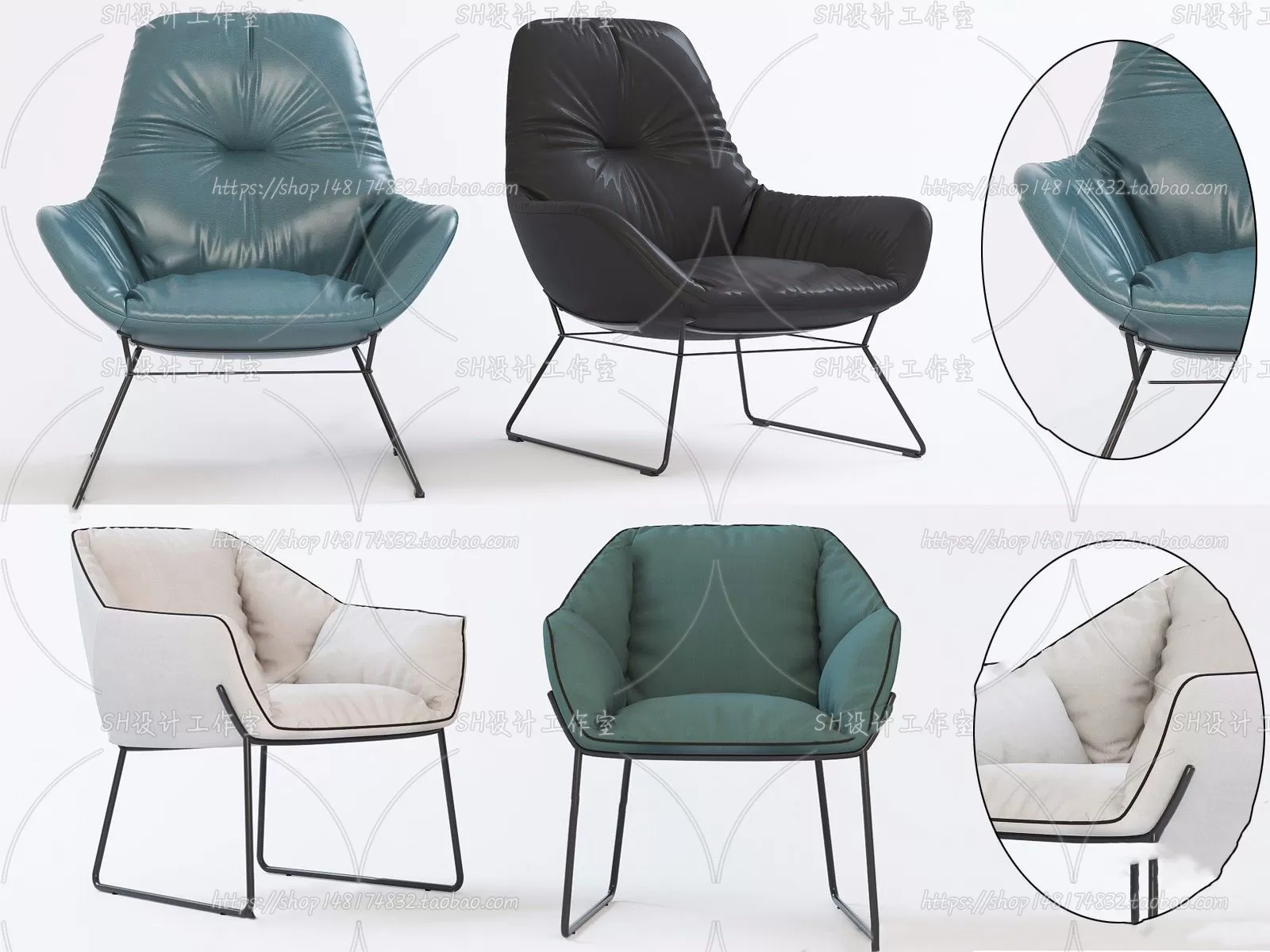 Chair – Single Chair 3D Models – 2004 Chair – Single Chair 3D Models – 2004