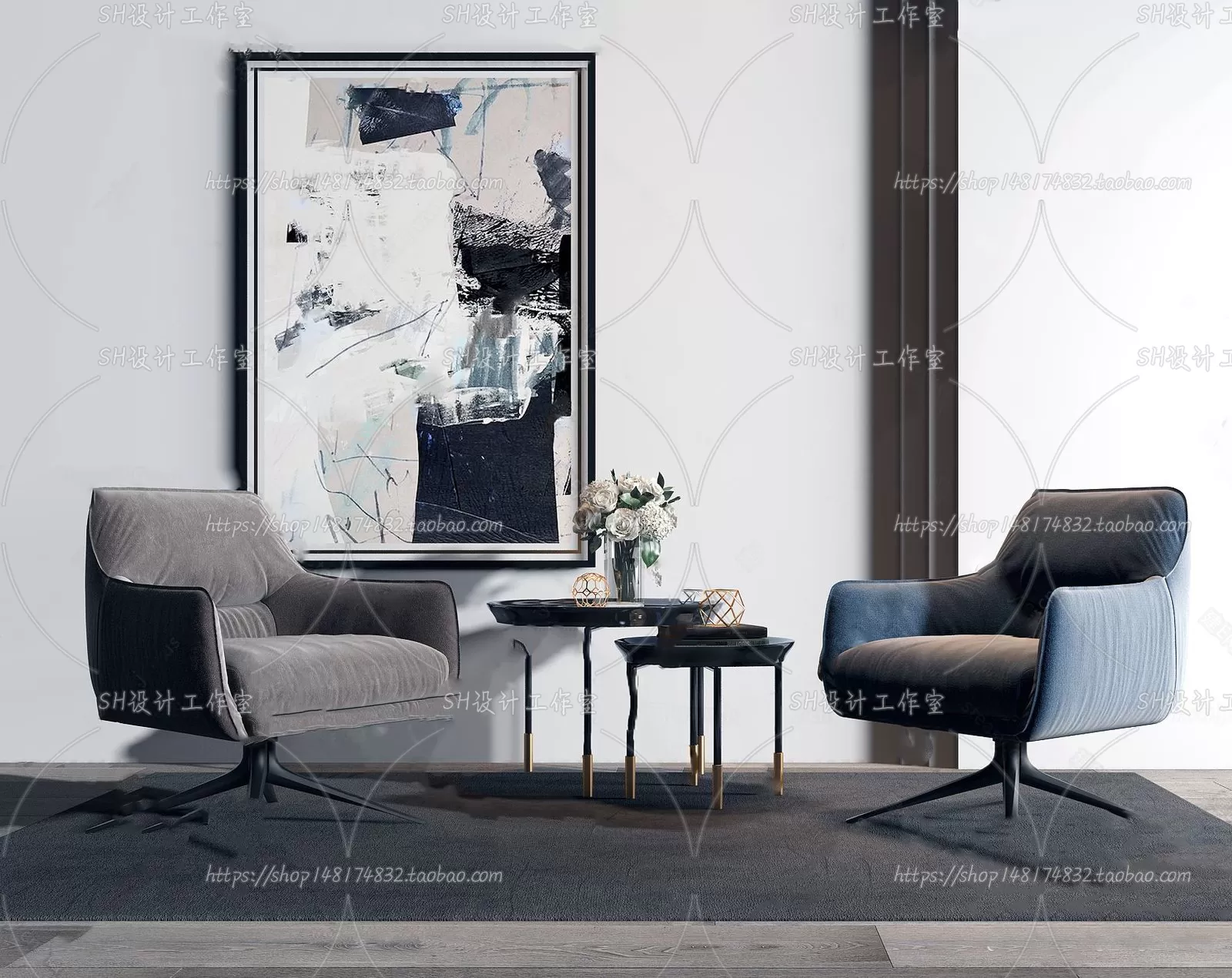 Chair – Single Chair 3D Models – 2047 Chair – Single Chair 3D Models – 2047