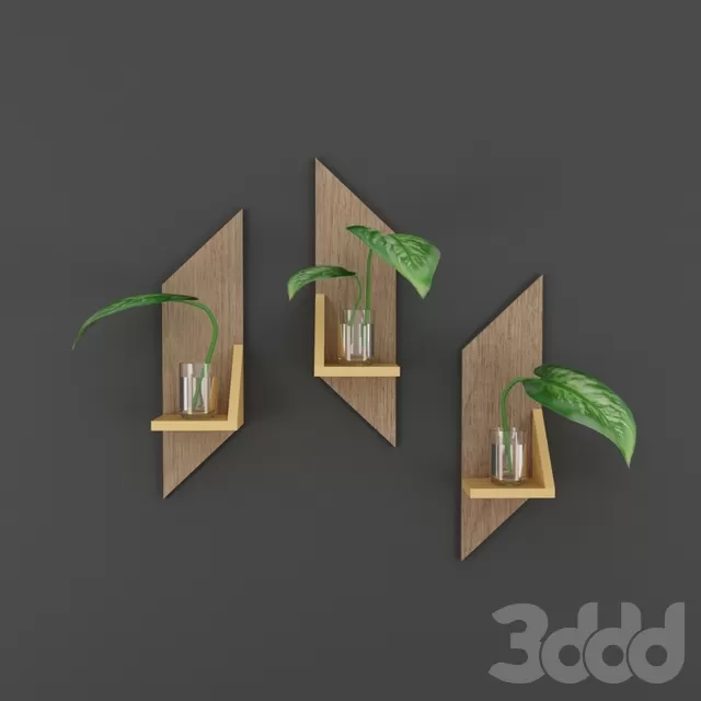 attractive wooden wall sconces – 206681