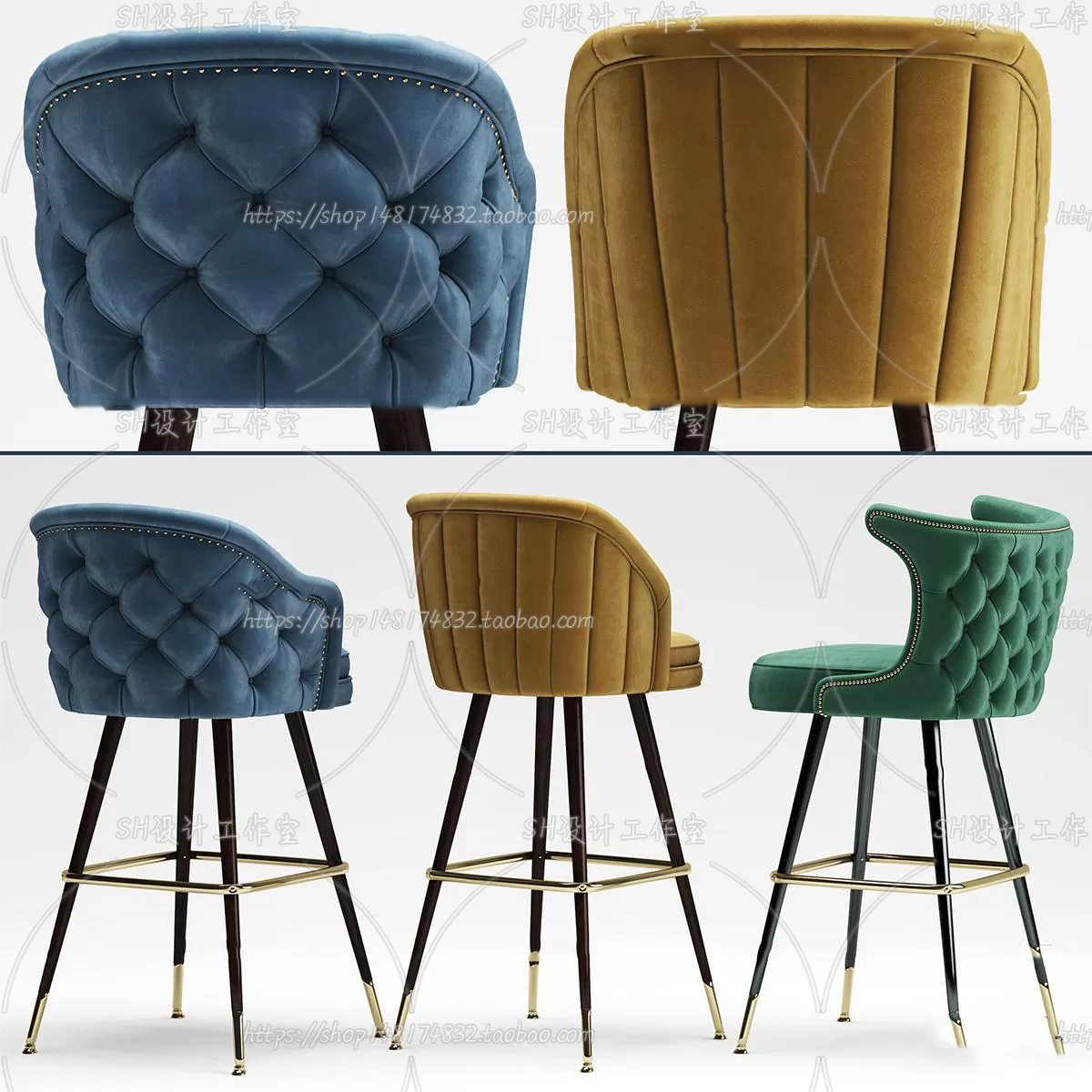 Bar Chair 3D Models – 2070