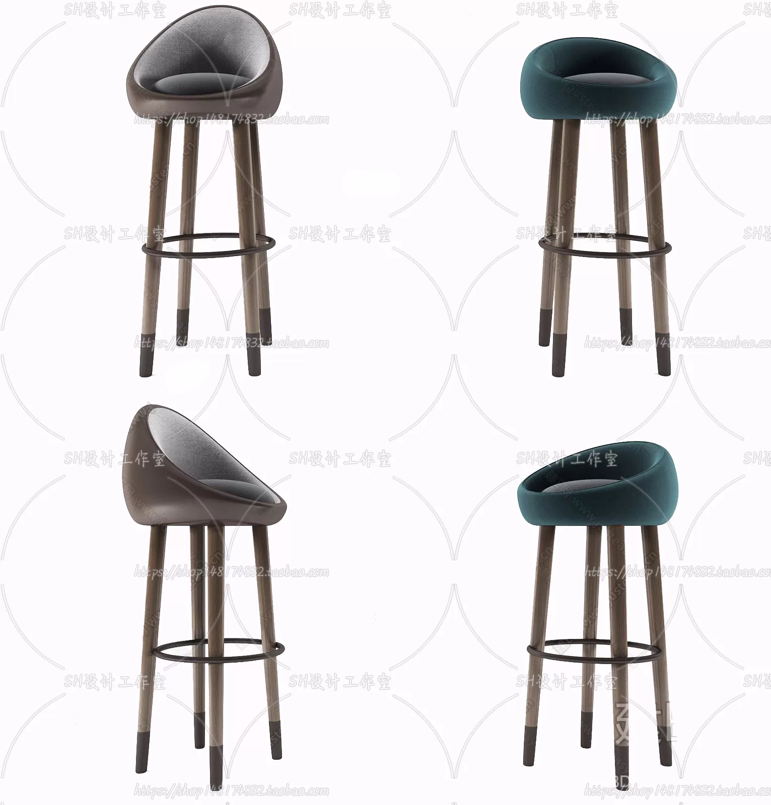Bar Chair 3D Models – 2093