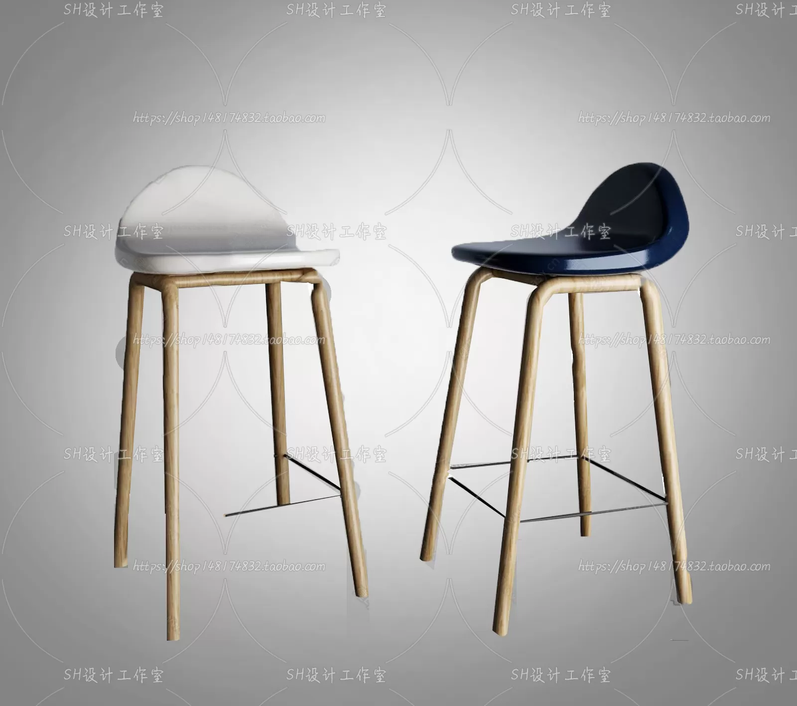 Bar Chair 3D Models – 2109