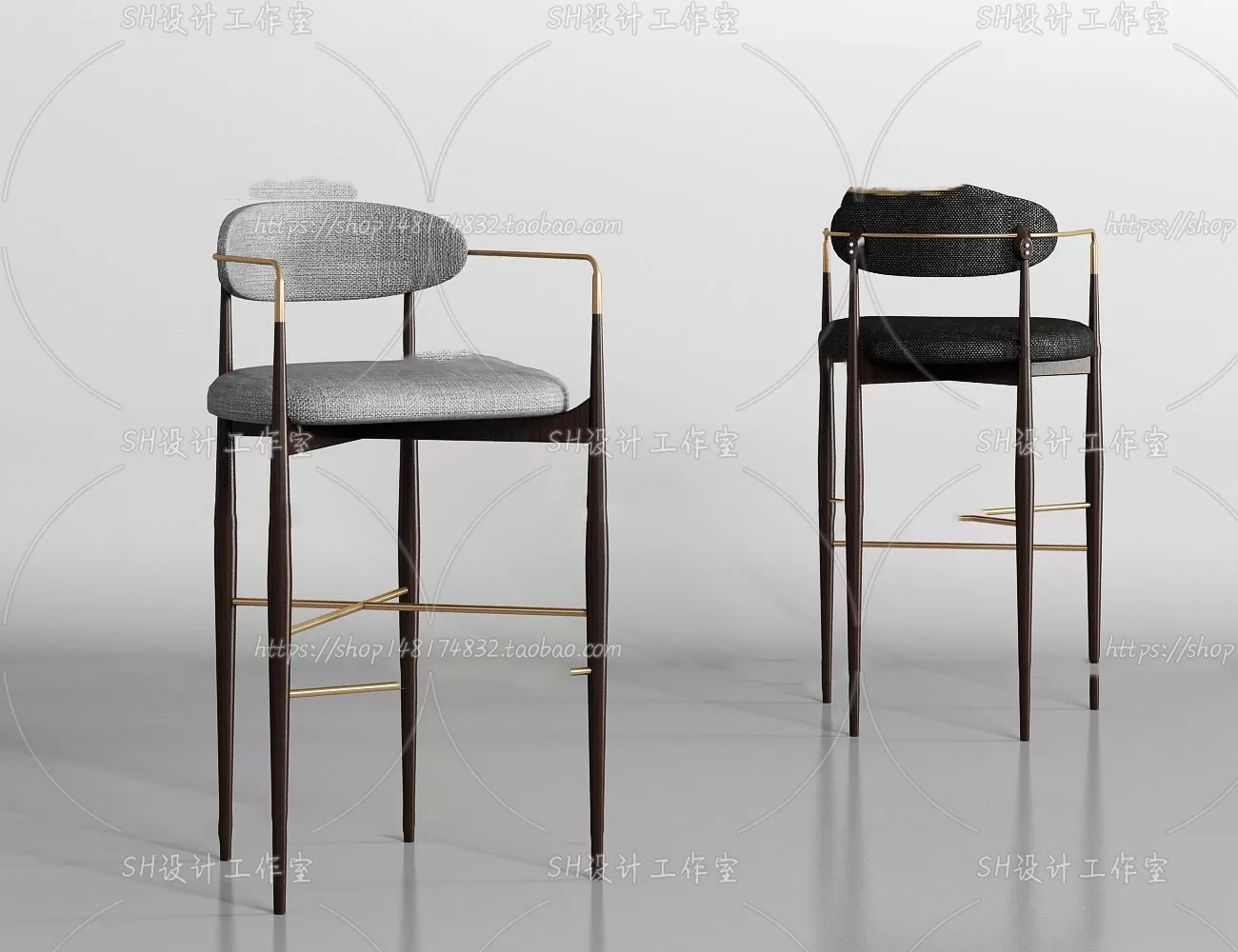 Bar Chair 3D Models – 2111