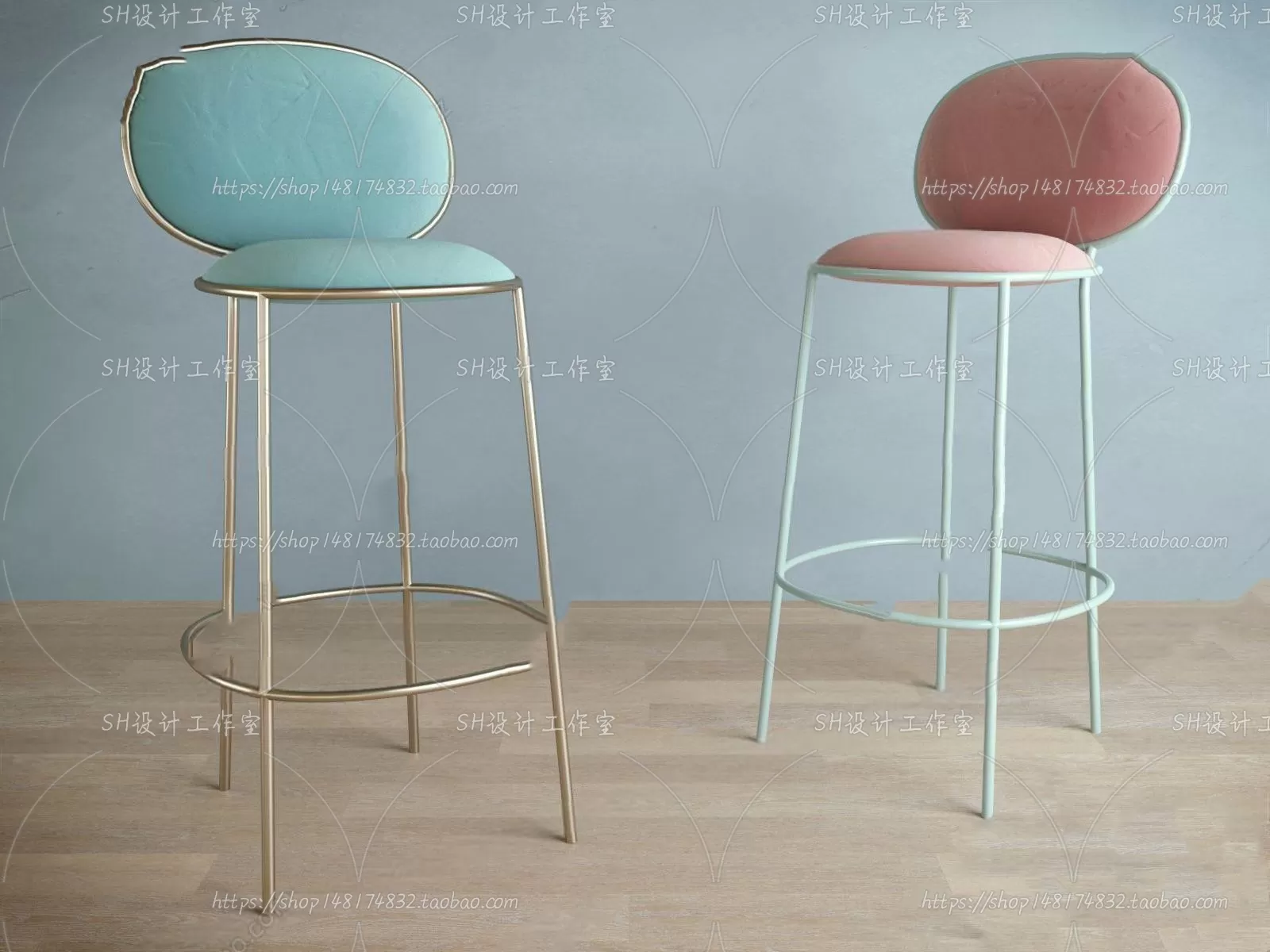 Bar Chair 3D Models – 2118