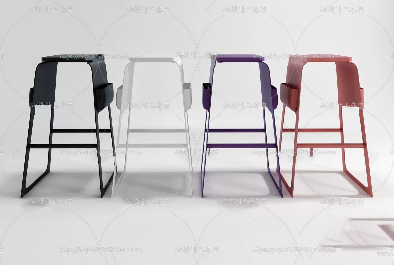 Bar Chair 3D Models – 2119