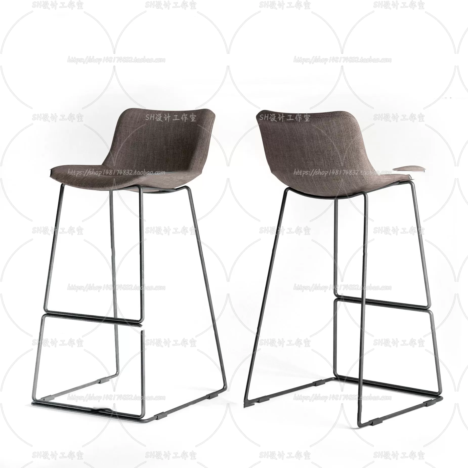 Bar Chair 3D Models – 2126