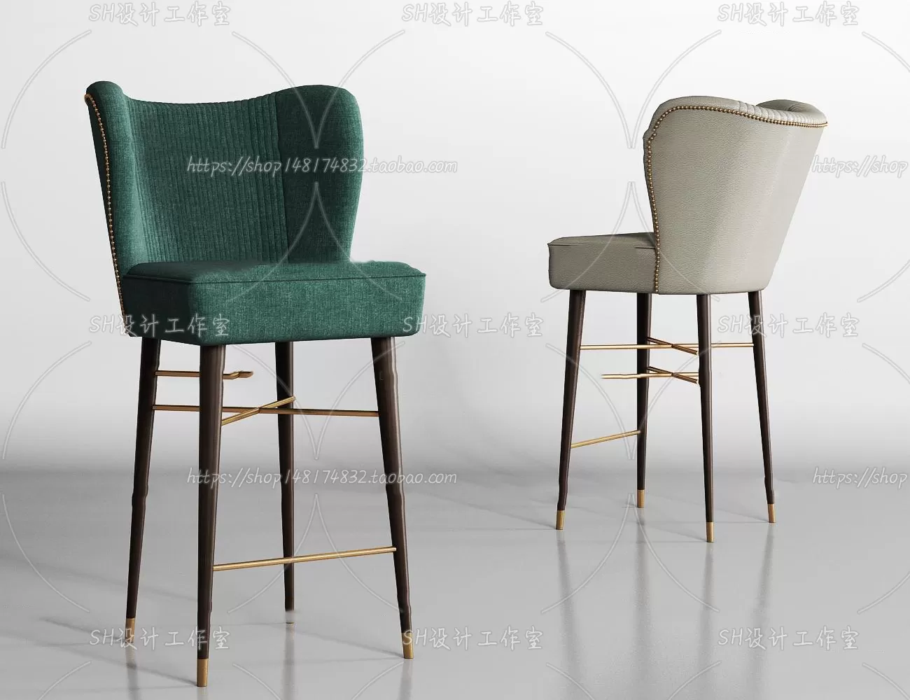 Bar Chair 3D Models – 2158