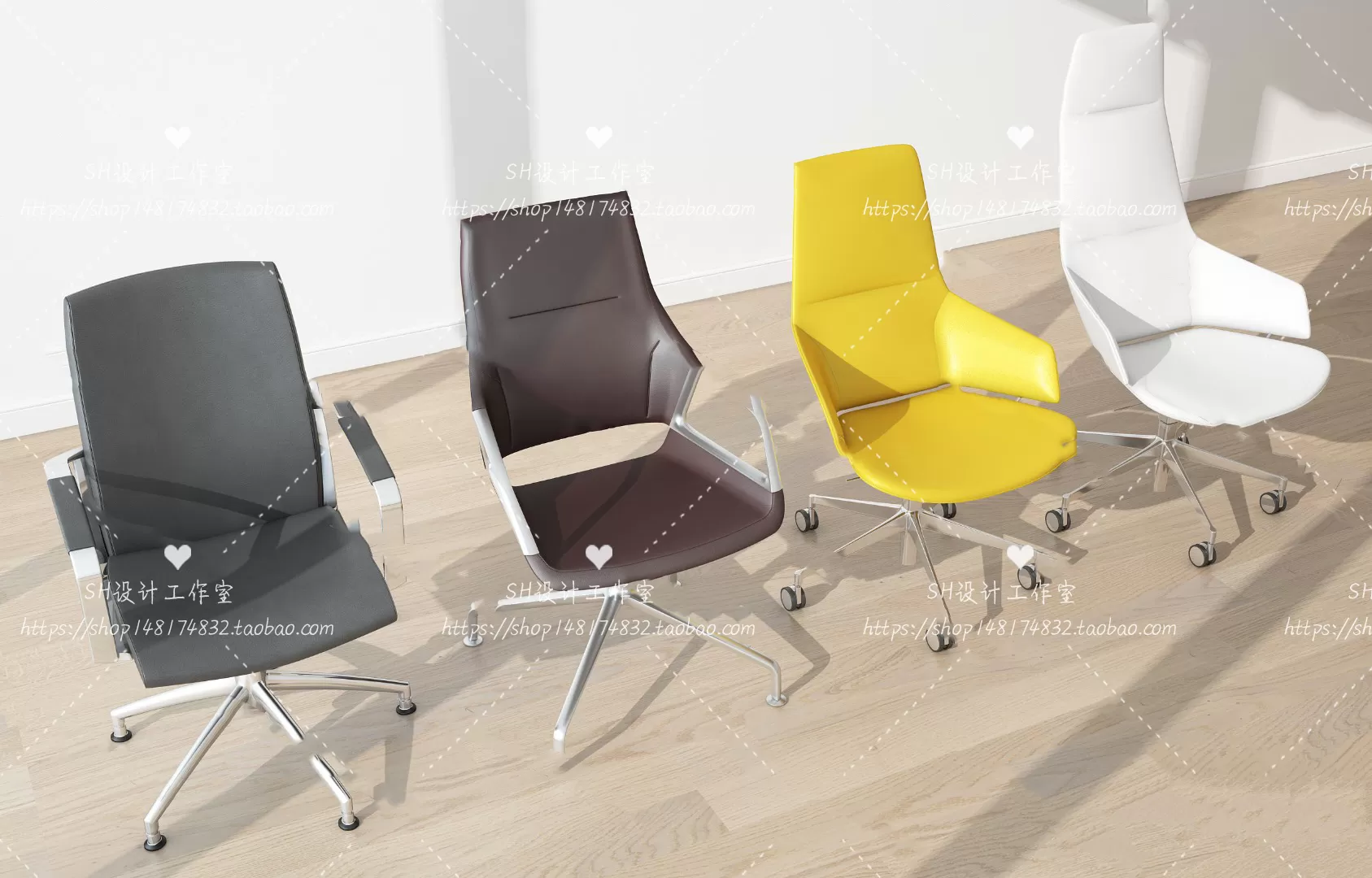 Office Chair 3D Models – 2171