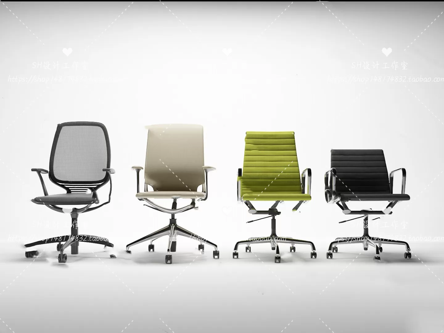 Office Chair 3D Models – 2173