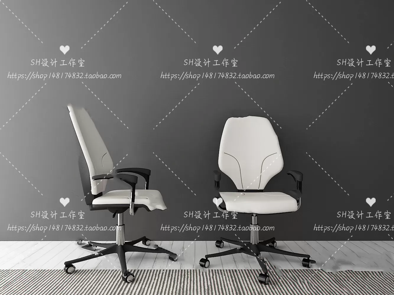 Office Chair 3D Models – 2178