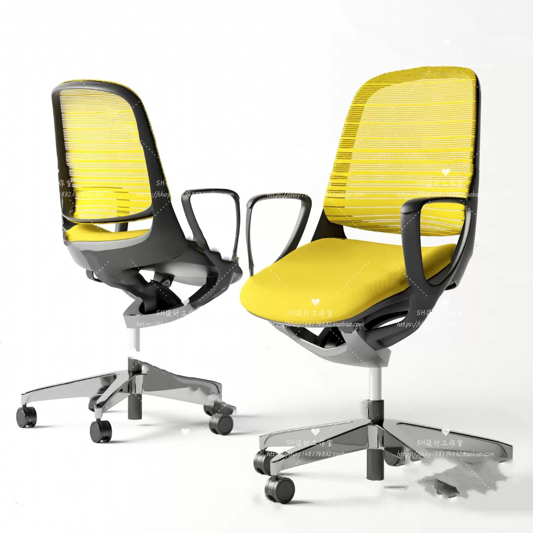 Office Chair 3D Models – 2185