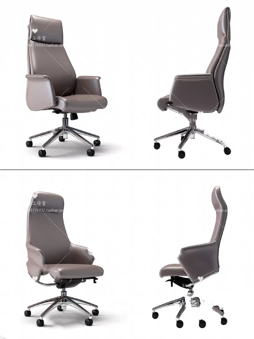 Office Chair 3D Models – 2189