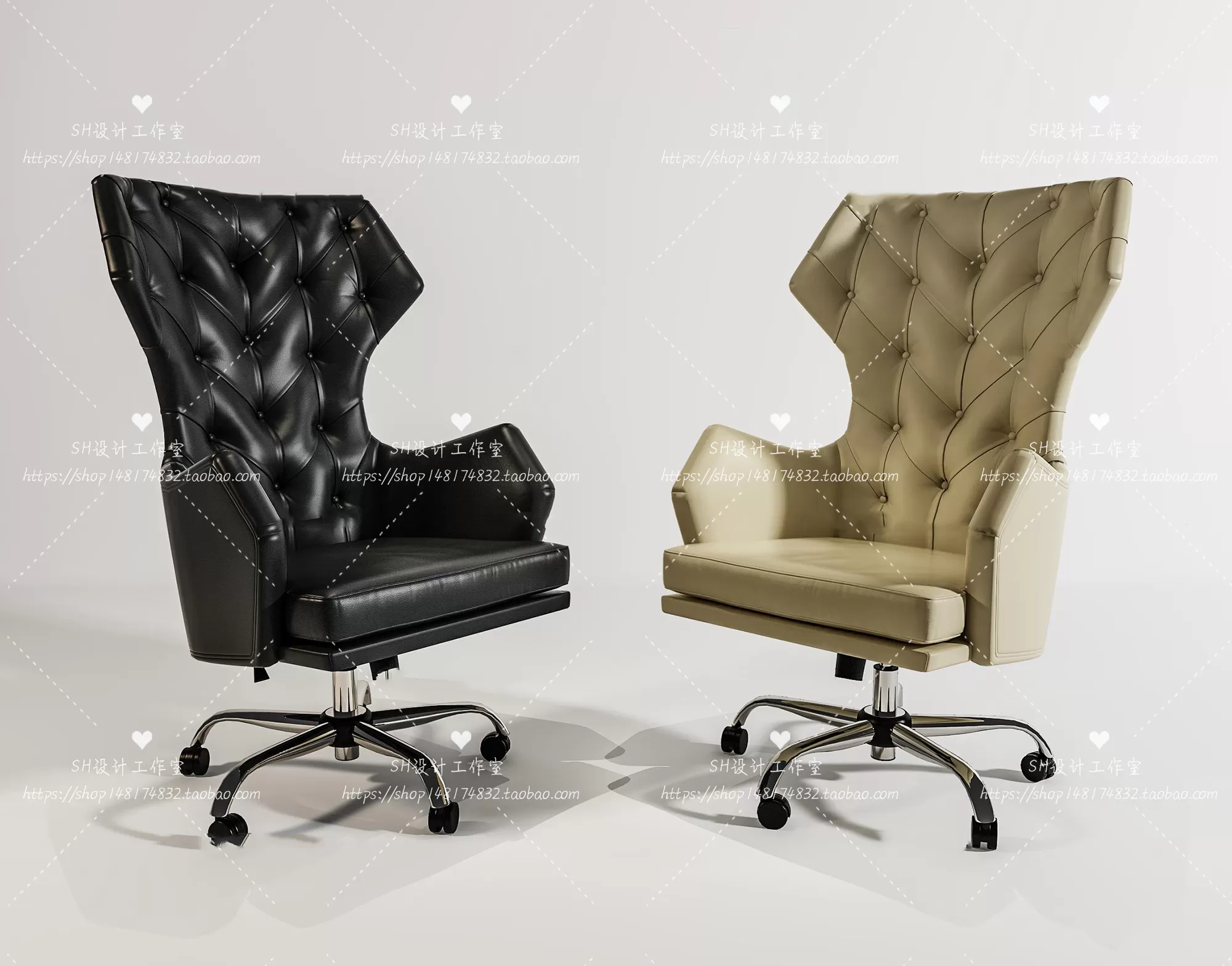 Office Chair 3D Models – 2194