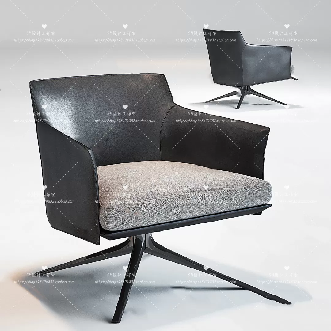 Office Chair 3D Models – 2196