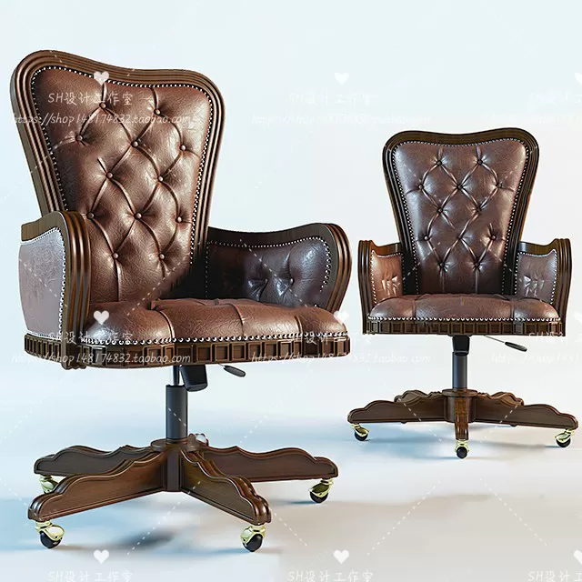 Office Chair 3D Models – 2200