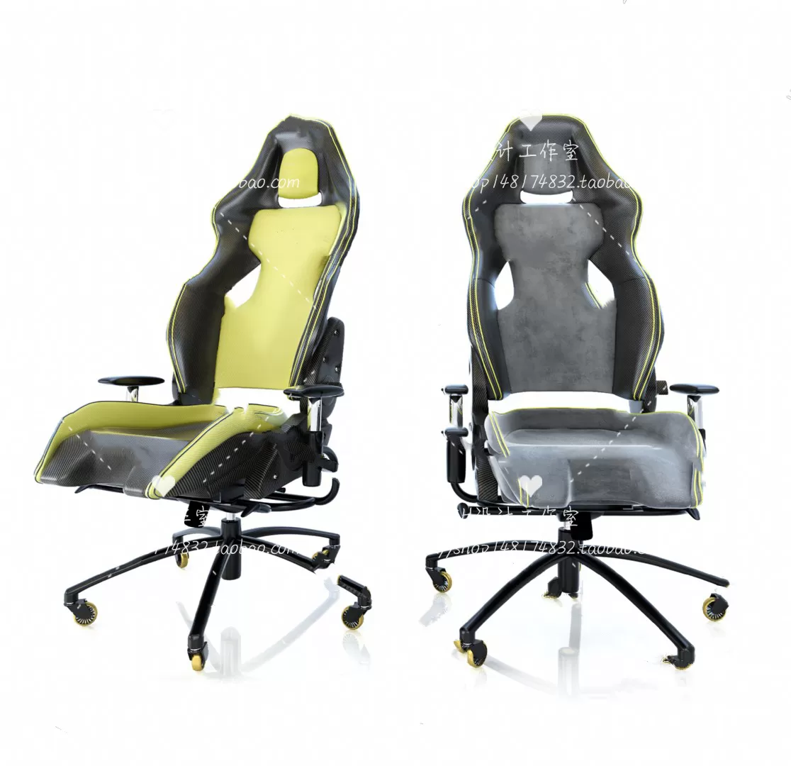 Office Chair 3D Models – 2202