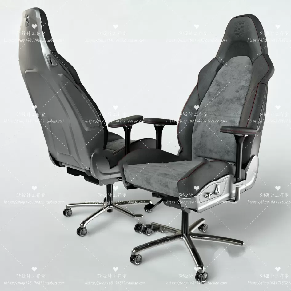 Office Chair 3D Models – 2203