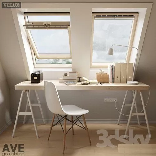 AVE mansard VELUX windows set – 206729 AVE mansard VELUX windows set – 206729